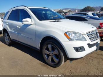  Salvage Mercedes-Benz M-Class