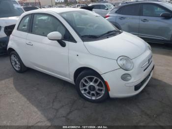  Salvage FIAT 500