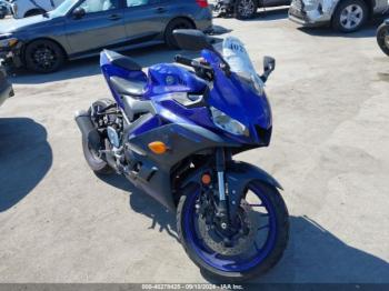  Salvage Yamaha Yzfr3