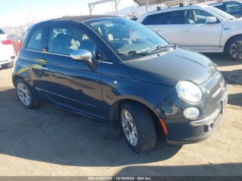  Salvage FIAT 500c