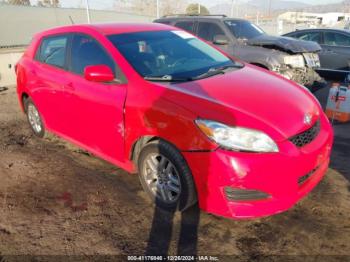  Salvage Toyota Matrix