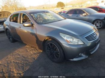  Salvage INFINITI G37