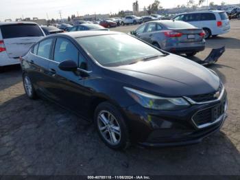  Salvage Chevrolet Cruze