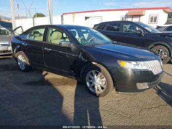  Salvage Lincoln MKZ