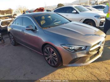  Salvage Mercedes-Benz Cla-class