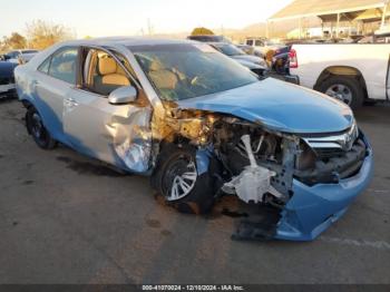  Salvage Toyota Camry