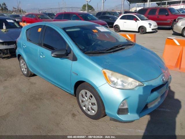  Salvage Toyota Prius c