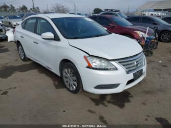  Salvage Nissan Sentra