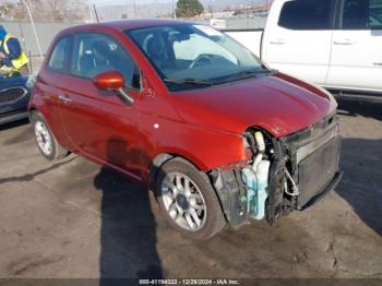  Salvage FIAT 500