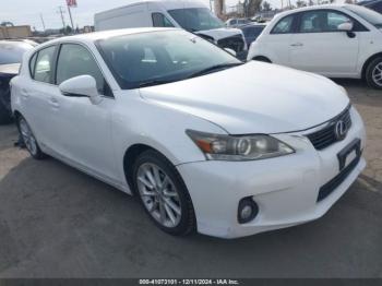  Salvage Lexus Ct