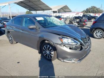  Salvage Nissan Sentra