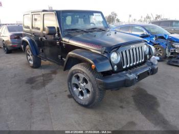  Salvage Jeep Wrangler