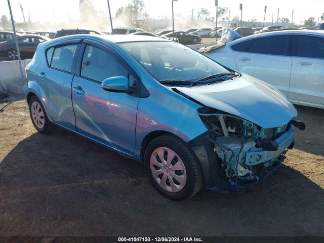  Salvage Toyota Prius c