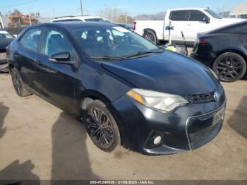  Salvage Toyota Corolla