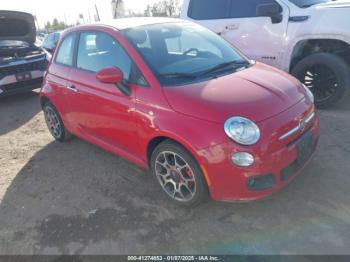  Salvage FIAT 500