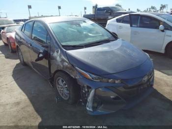  Salvage Toyota Prius Prime