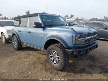  Salvage Ford Bronco