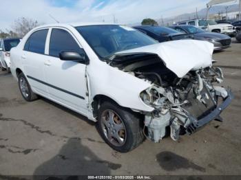  Salvage Toyota Corolla