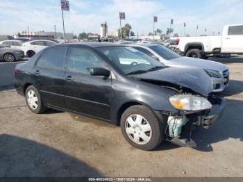  Salvage Toyota Corolla