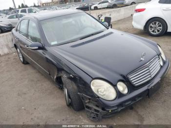  Salvage Mercedes-Benz E-Class