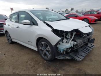  Salvage Nissan LEAF