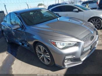  Salvage INFINITI Q50