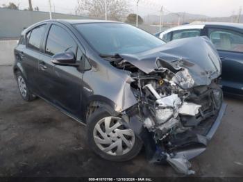  Salvage Toyota Prius c