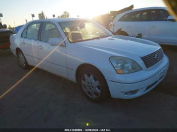  Salvage Lexus LS