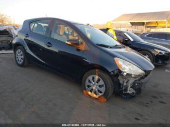  Salvage Toyota Prius c