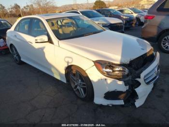  Salvage Mercedes-Benz E-Class