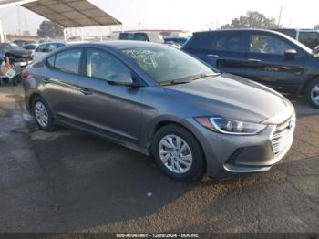  Salvage Hyundai ELANTRA