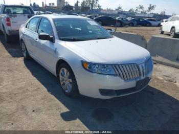  Salvage Lincoln MKZ Hybrid