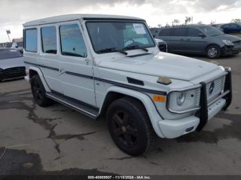  Salvage Mercedes-Benz G-Class