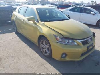  Salvage Lexus Ct