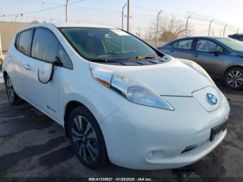  Salvage Nissan LEAF