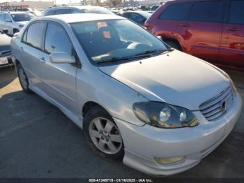  Salvage Toyota Corolla