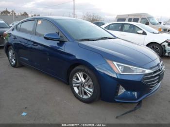  Salvage Hyundai ELANTRA