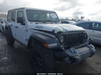  Salvage Jeep Wrangler