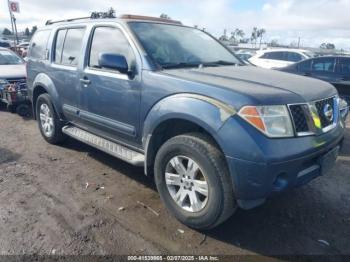  Salvage Nissan Pathfinder