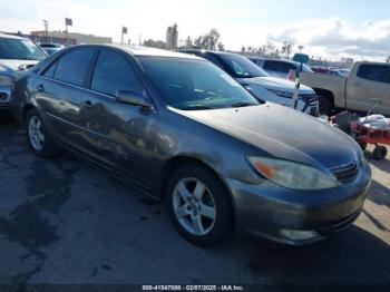  Salvage Toyota Camry