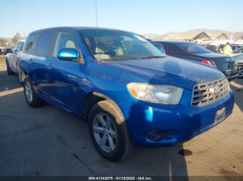  Salvage Toyota Highlander