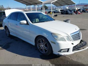  Salvage Mercedes-Benz E-Class