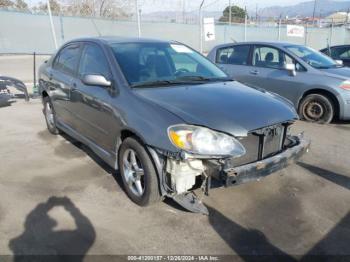  Salvage Toyota Corolla