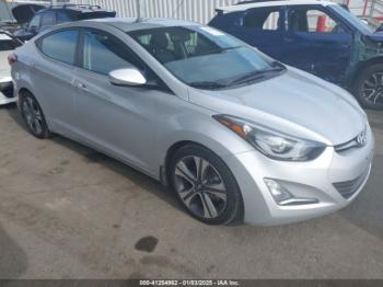  Salvage Hyundai ELANTRA