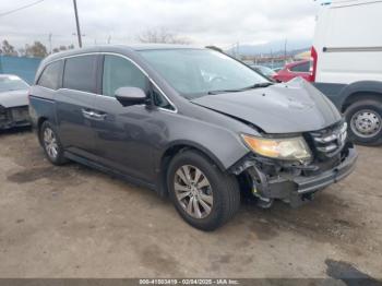  Salvage Honda Odyssey