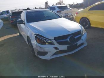  Salvage Mercedes-Benz E-Class