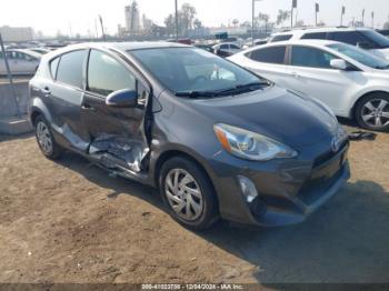  Salvage Toyota Prius c