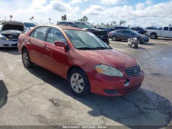  Salvage Toyota Corolla