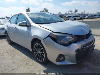  Salvage Toyota Corolla