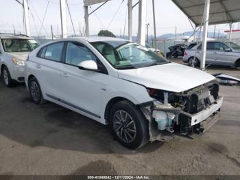  Salvage Hyundai Ioniq